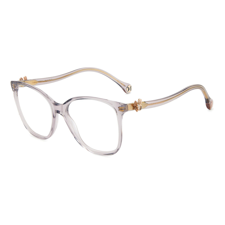 CAROLINA HERRERA HER 0396 KB7 - Grey Square Eyeglasses for Women