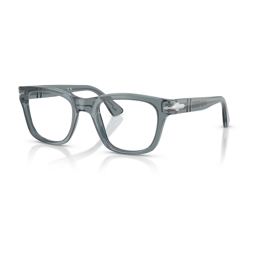 PERSOL 3389V 1227 - Grey Wayfarer Eyeglasses for Men