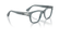 PERSOL 3389V 1227 - Grey Wayfarer Eyeglasses for Men