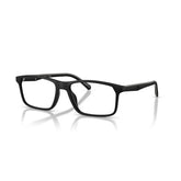 EMPORIO ARMANI 3266U 5001 - Black Rectangle Eyeglasses for Men