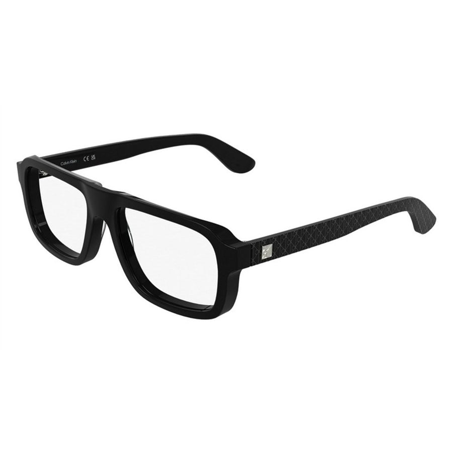 CALVIN KLEIN 25548 001 - Black Aviator Eyeglasses for Men