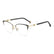 CAROLINA HERRERA HER 0384 RHL - Black Cateye Eyeglasses for Women