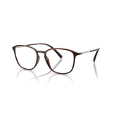 GIORGIO ARMANI 7276U 6239 - Brown / Torto Square Eyeglasses for Men