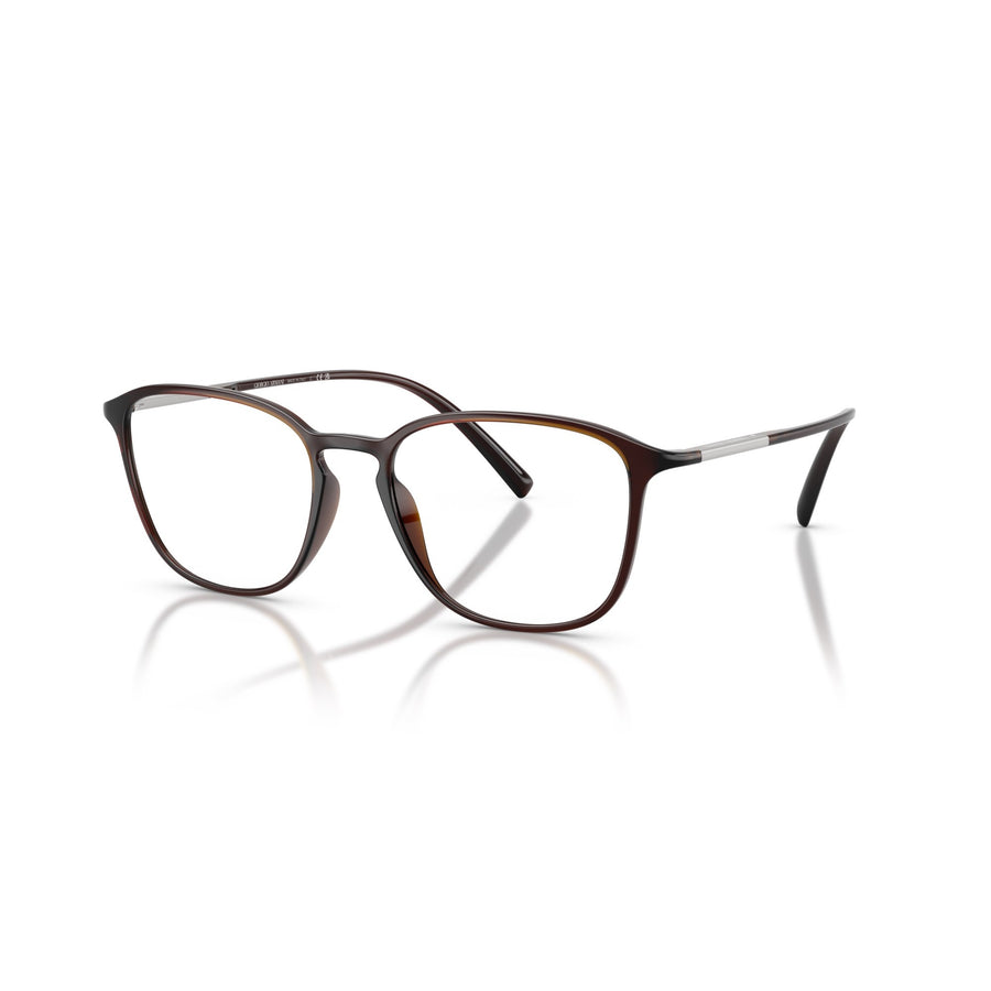 GIORGIO ARMANI 7276U 6239 - Brown / Torto Square Eyeglasses for Men