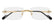 CARTIER CT0578 003 - Gold Rectangle Eyeglasses for Men