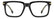 CARRERA CARRERA 386 807 - Black Rectangle Eyeglasses for Men