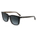CALVIN KLEIN 25537S 001 - Black Square Sunglasses for Women