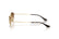 RAY BAN 3832 001/51 - Gold Oval Sunglasses for Men
