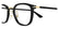 MONT BLANC 440 001 - Black Square Eyeglasses for Men