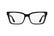 CALVIN KLEIN 25543 001 - Black Rectangle Eyeglasses for Women