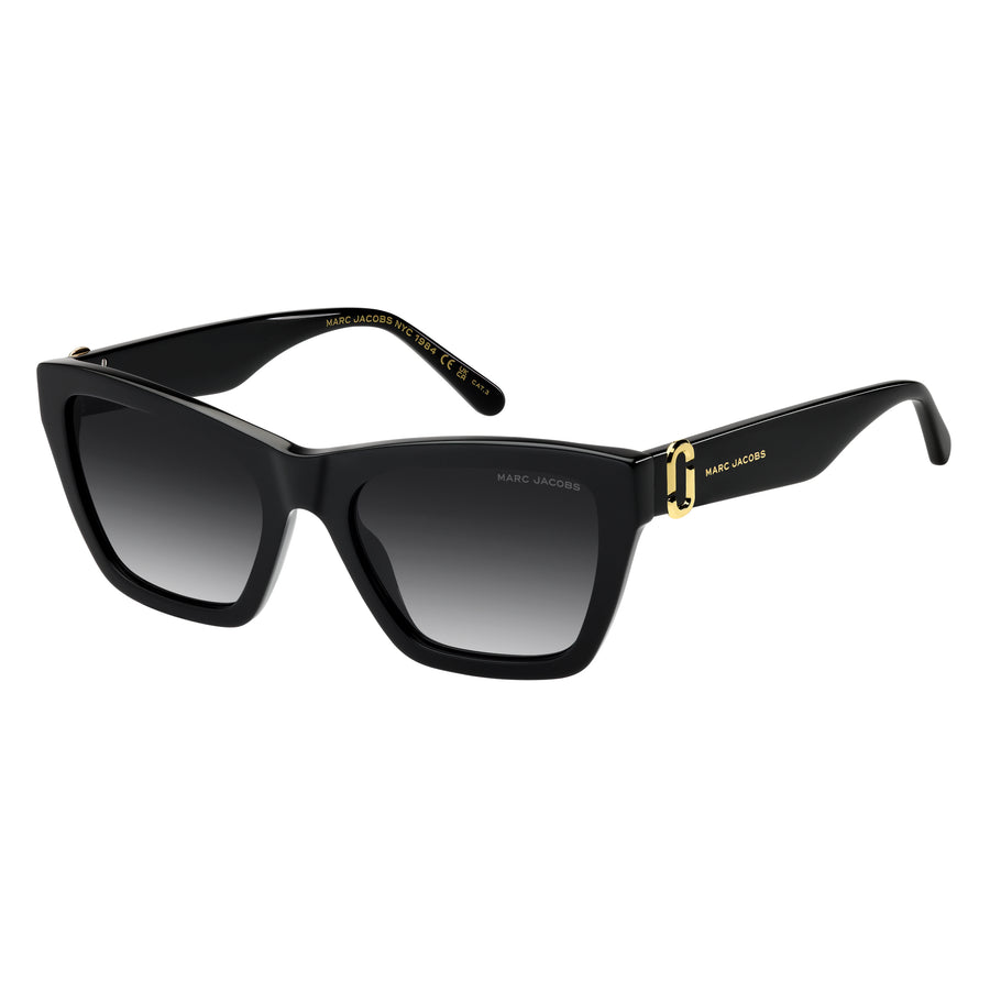 MARC JACOBS MARC 884/S 807 - Black Cateye Sunglasses for Women