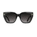 CALVIN KLEIN JEANS 25620S 001 - Black Cateye Sunglasses for Men