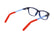 NIKE 5065 410 - Blue Rectangle Eyeglasses for Kids