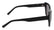 DKNY 554S 001 - Black Cateye Sunglasses for Women