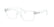 ARMANI EXCHANGE 3130U 8235 - Transparent Rectangle Eyeglasses for Men