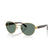 RAY BAN 3766CH 001/O9 - Gold Round Sunglasses for Men