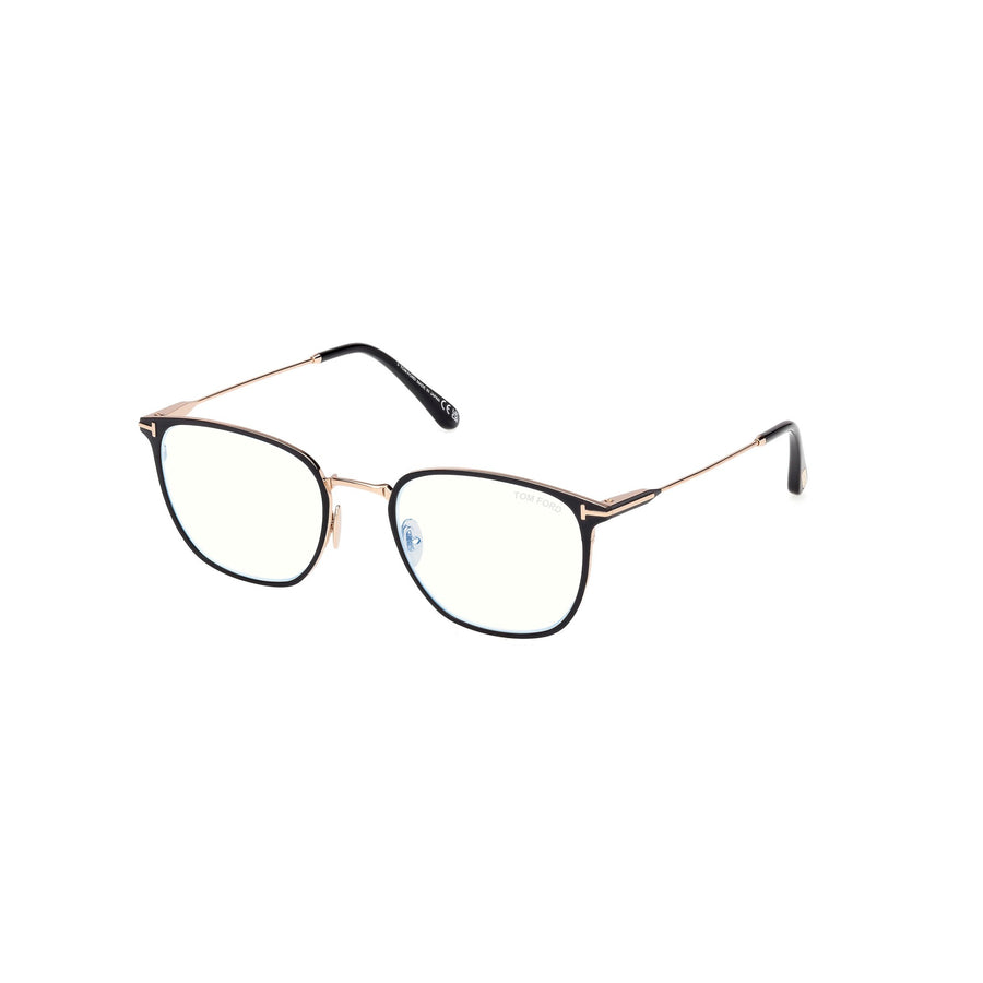 TOM FORD 6041-B 002 - Black Square Eyeglasses for Men