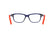 NIKE 5065 410 - Blue Rectangle Eyeglasses for Kids