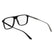 CALVIN KLEIN 24548 001 - Black Square Eyeglasses for Men