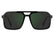 HUGO BOSS BOSS 1894/S 807 - Black Rectangle Sunglasses for Men