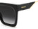 MISSONI MIS 0264/G/S 807 - Black Square Sunglasses for Women