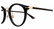 MONT BLANC 406 001 - Black Round Eyeglasses for Men