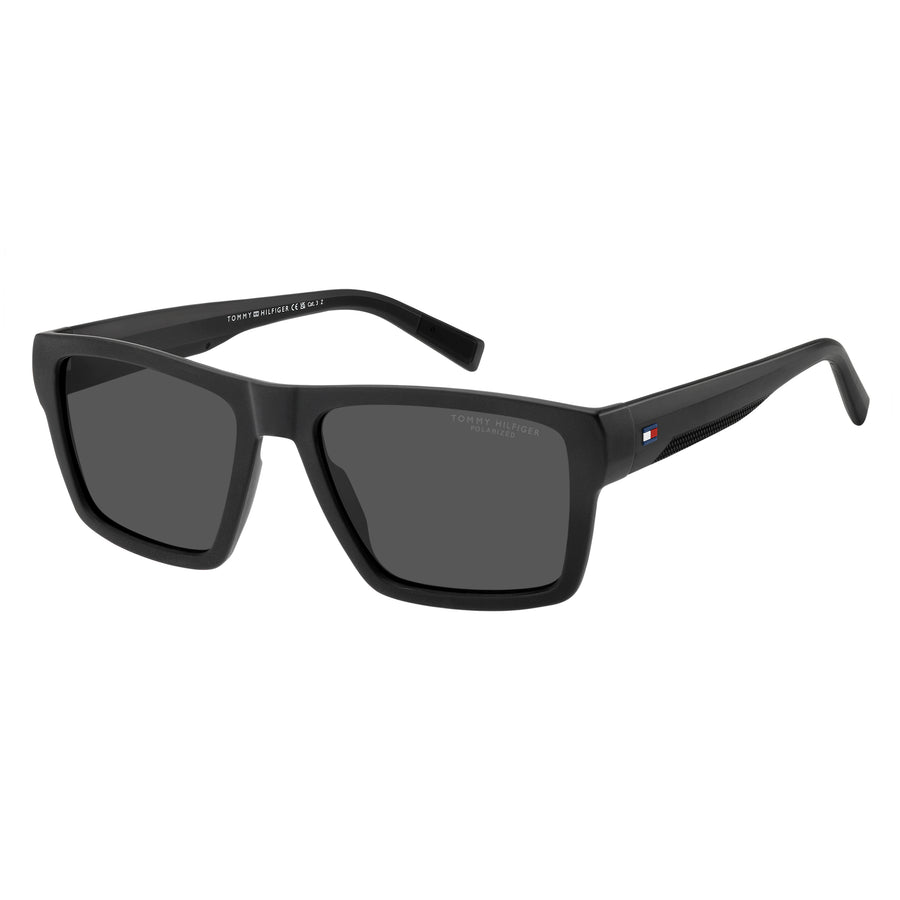 TOMMY HILFIGER TH 2324/S 807 - Black Square Sunglasses for Men