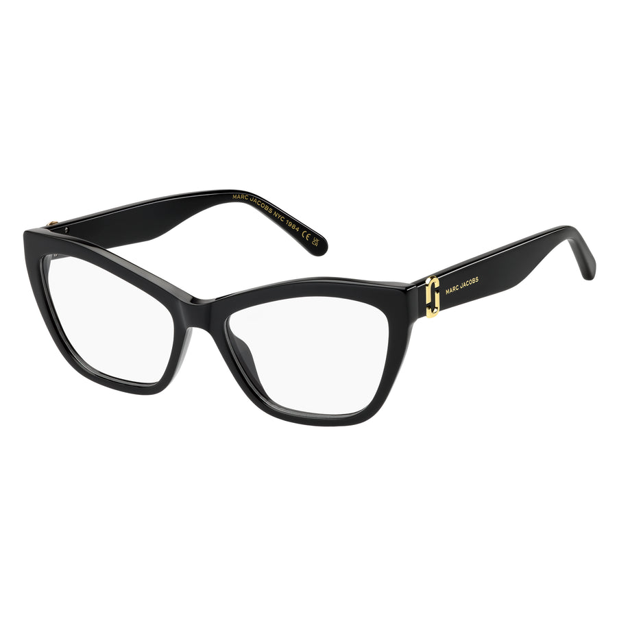 MARC JACOBS MARC 894 807 - Black Rectangle Eyeglasses for Women
