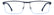 CARRERA CARRERA 8930 9T9 - Blue / Silver Rectangle Eyeglasses for Men