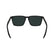 CALVIN KLEIN 25505S 001 - Black Rectangle Sunglasses for Men