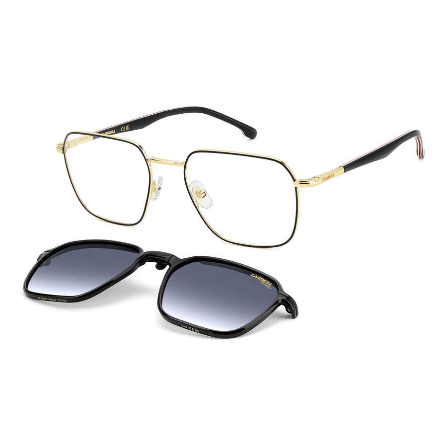 CARRERA CA 388/C 2M2 - Black Rectangle Eyeglasses for Men