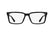 CALVIN KLEIN JEANS 26612 001 - Black Rectangle Eyeglasses for Men