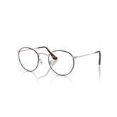 RAY BAN 3447V 3194 - Brown / Silver Round Eyeglasses for Men