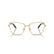 DOLCE & GABBANA 1359 2 - Gold Cateye Eyeglasses for Women