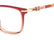 CAROLINA HERRERA HER 0381/G 8CQ - Red Rectangle Eyeglasses for Women