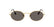 RAY BAN 3547N 001/B1 - Gold Oval Sunglasses for Men