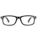 NANO CREW 3022046 - Black Rectangle Eyeglasses for Kids