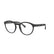 EMPORIO ARMANI 4152 58011W - Black Rectangle Eyeglasses for Men
