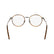 CALVIN KLEIN 24114 265 - Gold Round Eyeglasses for Men