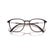 GIORGIO ARMANI 7276U 6239 - Brown / Torto Square Eyeglasses for Men