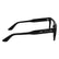 CALVIN KLEIN 25520 001 - Black Rectangle Eyeglasses for Men