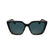 CALVIN KLEIN 25500S 006 - Black Square Sunglasses for Men