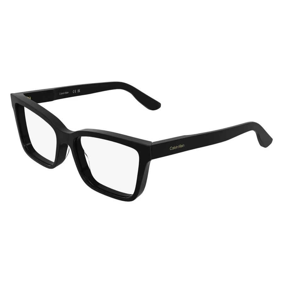 CALVIN KLEIN 25543 001 - Black Rectangle Eyeglasses for Women