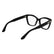 CALVIN KLEIN 25513 001 - Black Cateye Eyeglasses for Men