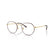 RAY BAN 6465 3188 - Brown / Gold Round Eyeglasses for Men