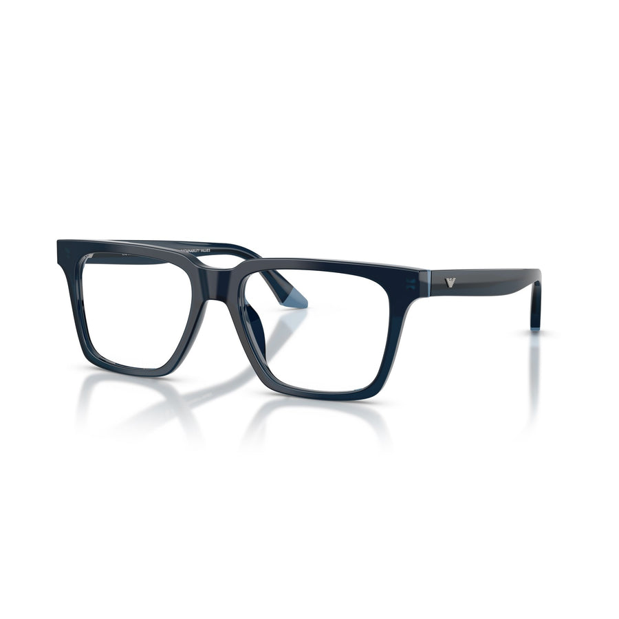 EMPORIO ARMANI 3272U 6317 - Blue / Navy Square Eyeglasses for Men