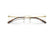 RAY BAN 8781D 1251 - Gold Rectangle Eyeglasses for Men