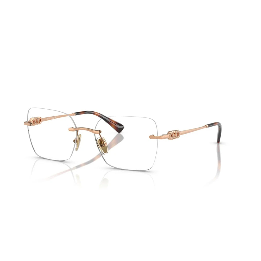 VOGUE 4320B 5152 - Gold Square Eyeglasses for Women