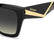 MISSONI MIS 0267/S 807 - Black Square Sunglasses for Women
