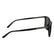 CALVIN KLEIN 25505S 001 - Black Rectangle Sunglasses for Men